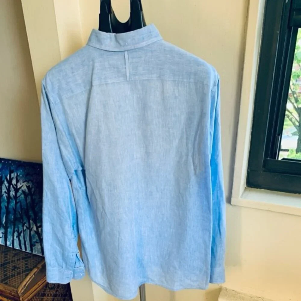 Banana Republice Blue Button Down Shirt
